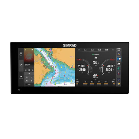 Simrad NSX 3012UW - No Transducer - Life Raft Professionals