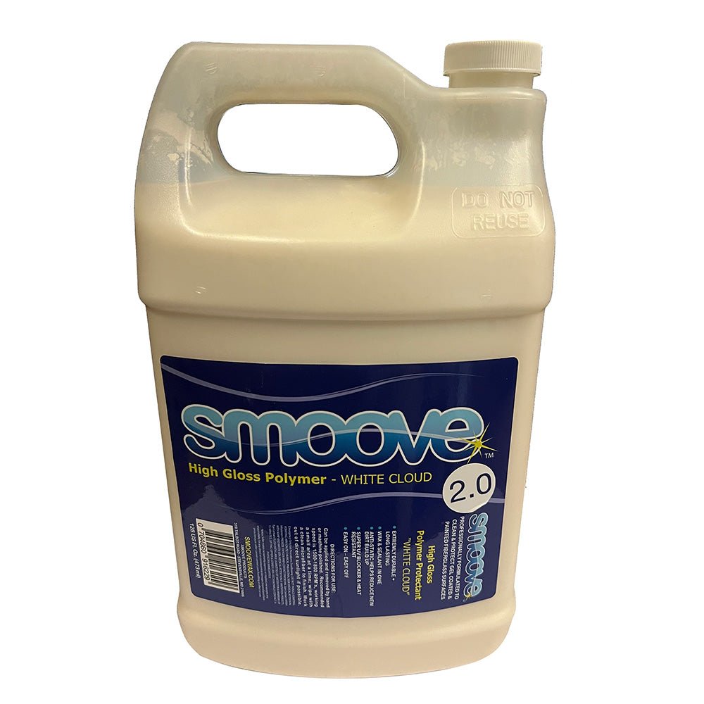 Smoove White Cloud High Gloss Polymer 2.0 - Gallon - Life Raft Professionals