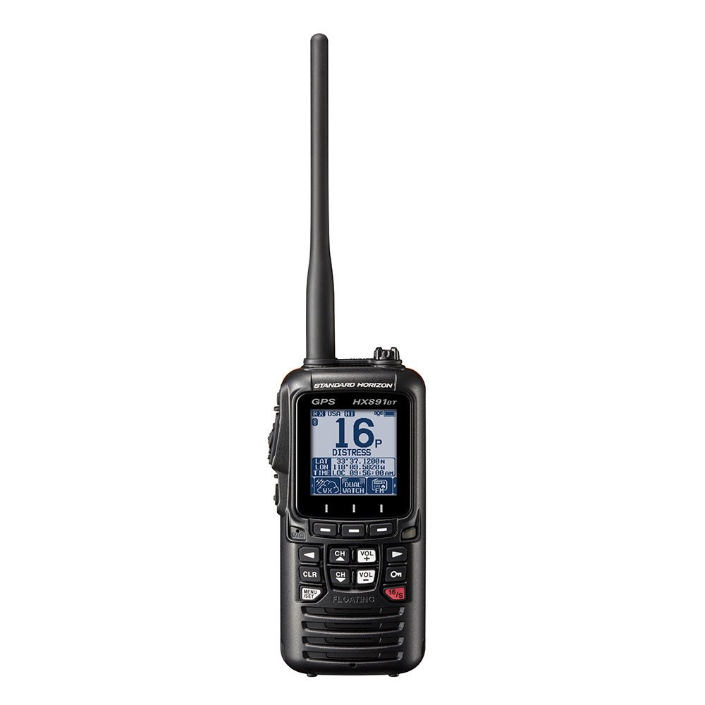 Standard Horizon HX891BT Handheld VHF w/Bluetooth - Black - Life Raft Professionals