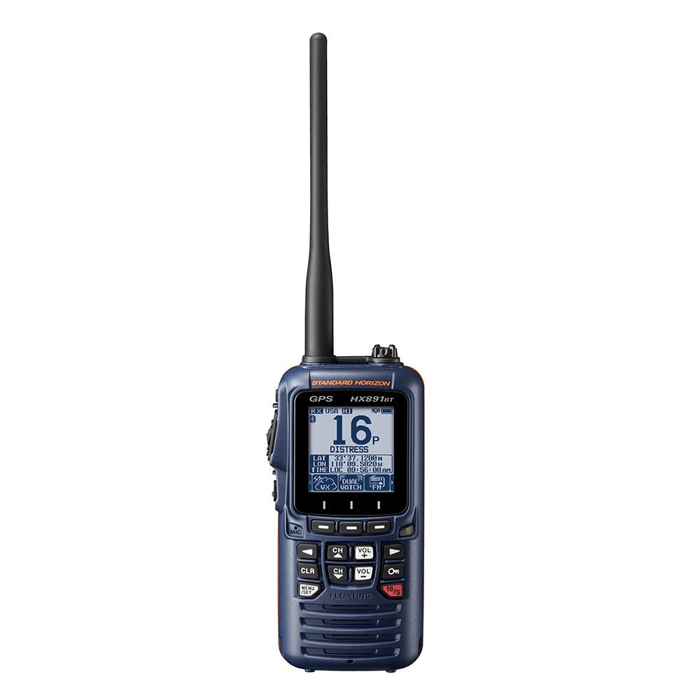 Standard Horizon HX891BT Handheld VHF w/Bluetooth - Navy Blue - Life Raft Professionals