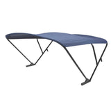 SureShade Power Bimini - Black Anodized Frame - Navy Fabric - Life Raft Professionals