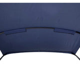 SureShade Power Bimini - Black Anodized Frame - Navy Fabric - Life Raft Professionals