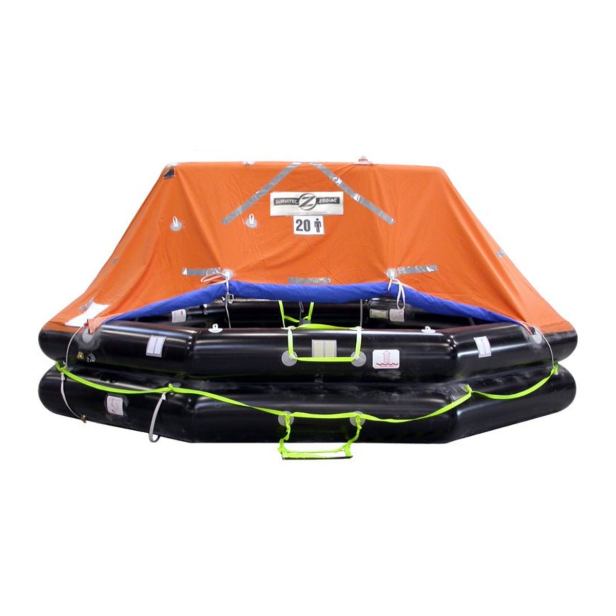 SURVITEC ZODIAC XTREM USCG/SOLAS Approved Life Raft With Cradle, 6 - 16 Person - Life Raft Professionals