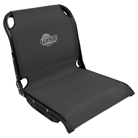 Wise 3374 Aero X Cool - Ride Mesh Mid - Back Boat Seat - Carbon X - Life Raft Professionals