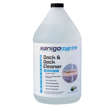 Xanigo Marine Dock Deck Cleaner - 1 Gallon - Life Raft Professionals