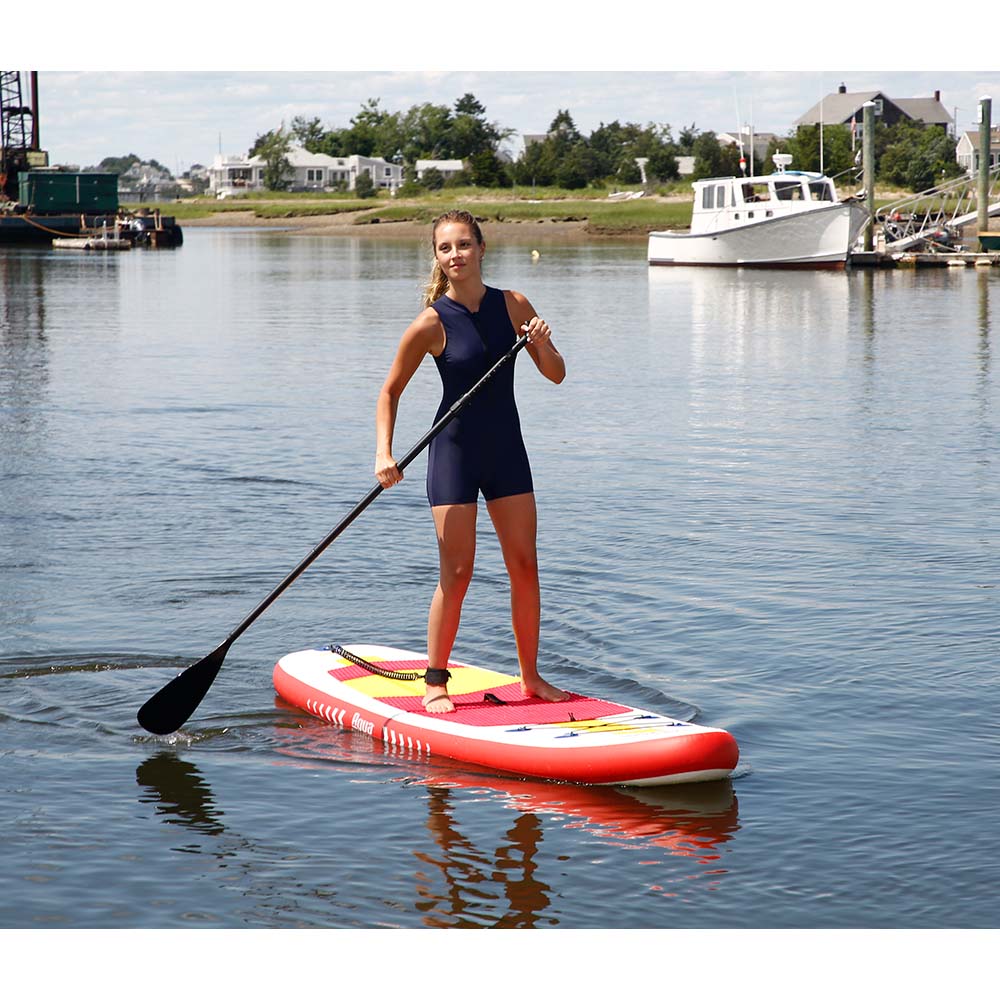 Aqua Leisure 10 Inflatable Stand-Up Paddleboard Drop Stitch w