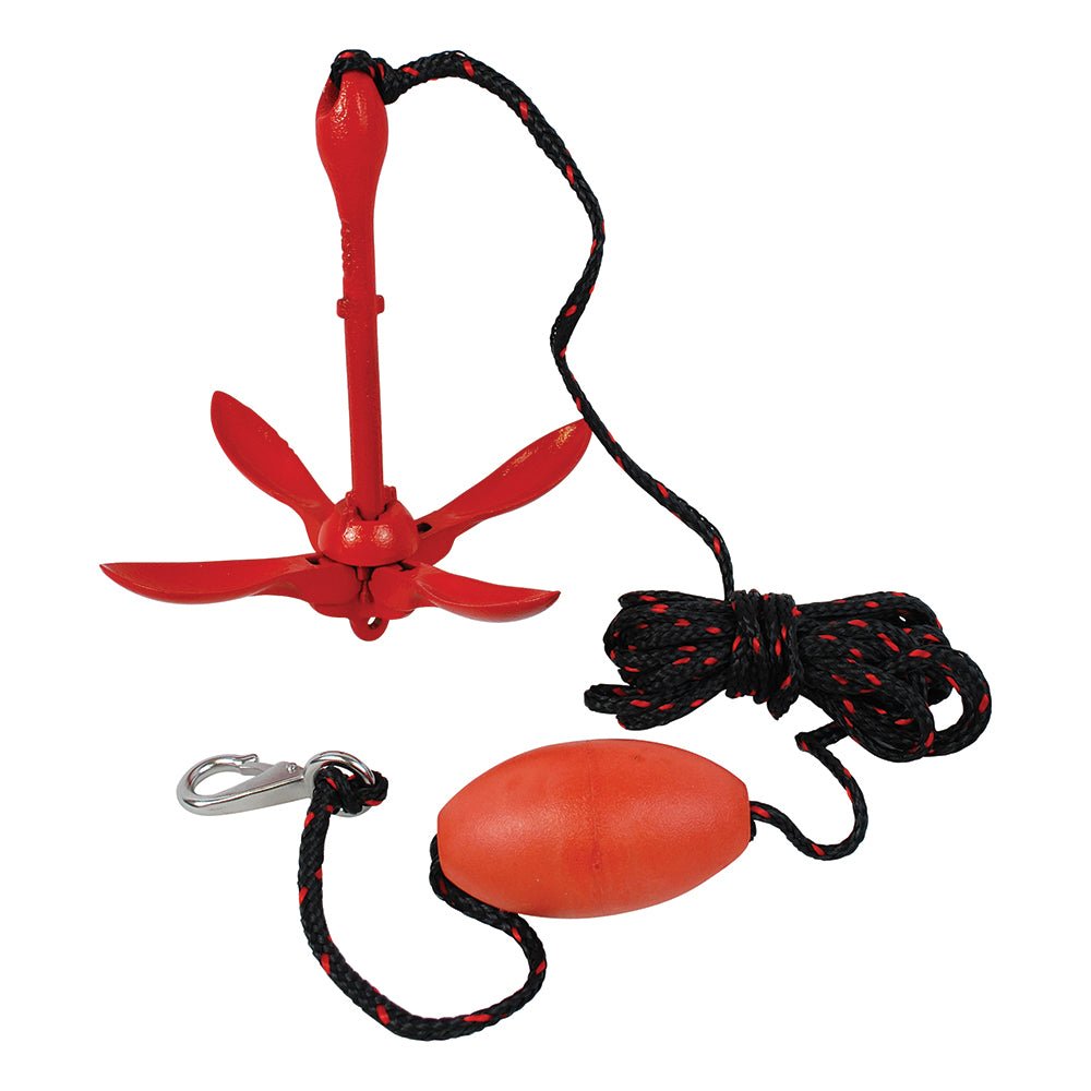 Attwood 3.5lb Grapnel Anchor System - Life Raft Professionals