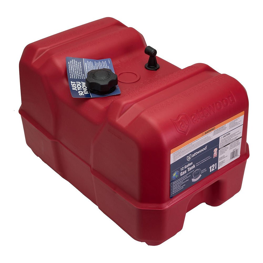 Attwood Portable Fuel Tank - 12 Gallon w/o Gauge - Life Raft Professionals