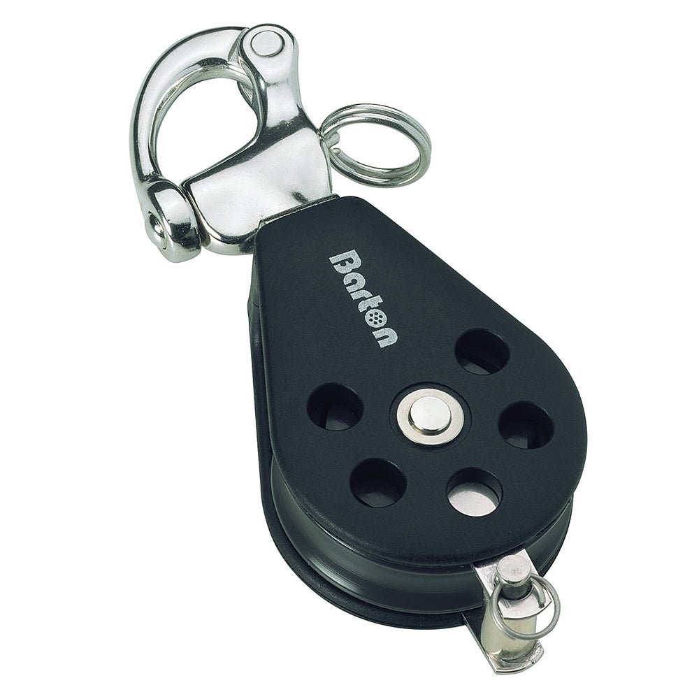 Barton Marine Series 3 Single Snap Shackle Becket Block - 45mm - Life Raft Professionals