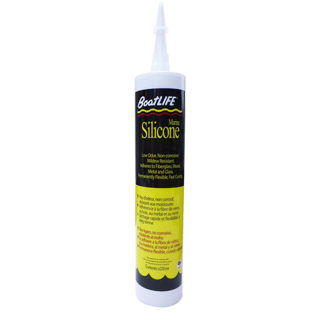 BoatLIFE Silicone Rubber Sealant Cartridge - Black - Life Raft Professionals