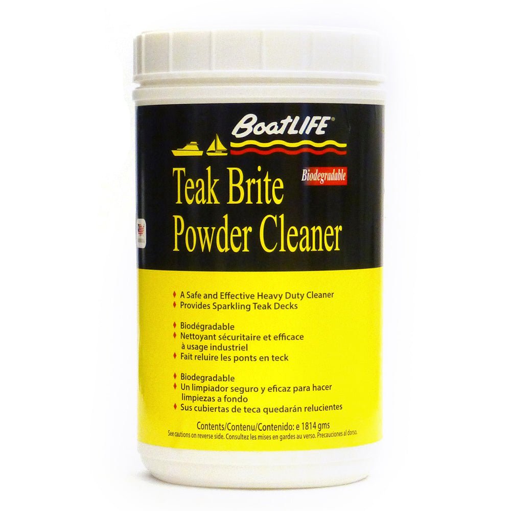 BoatLIFE Teak Brite Powder Cleaner - Jumbo - 64oz - Life Raft Professionals