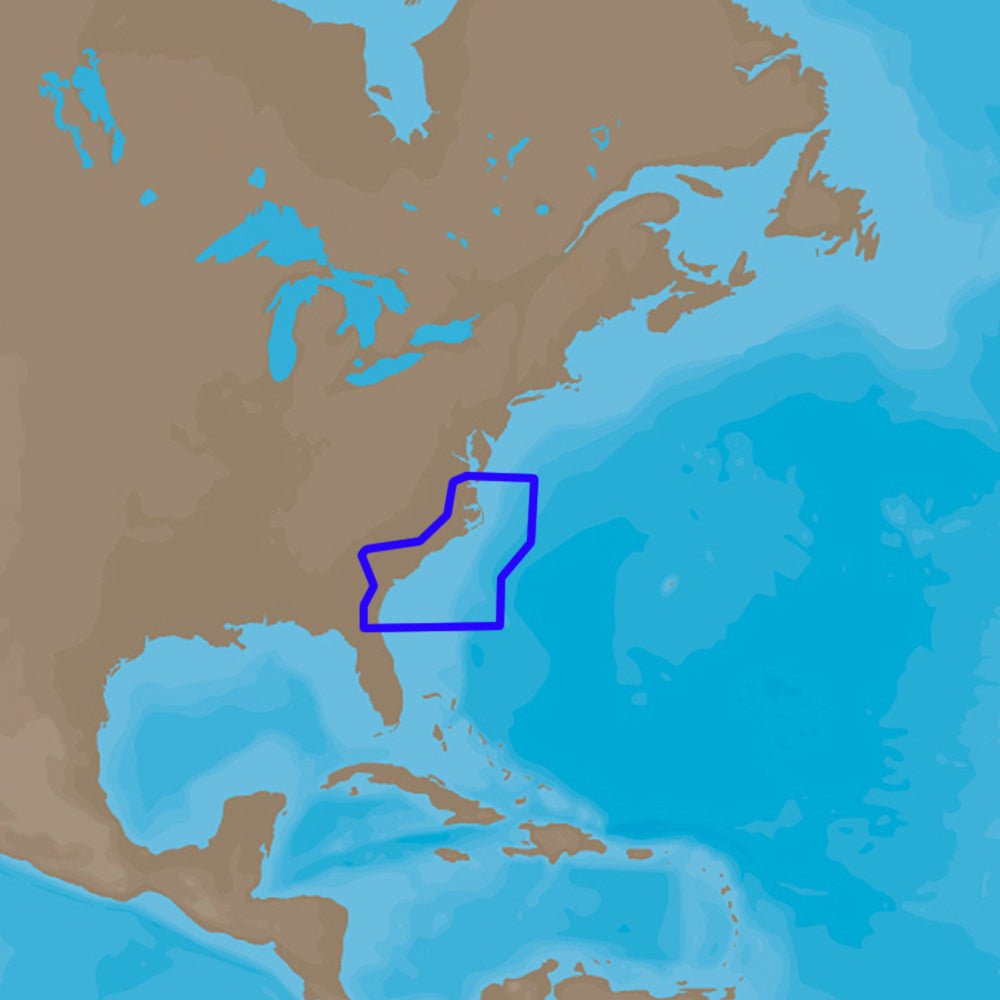 C-MAP 4D NA-D942 Norfolk to Jacksonville - Life Raft Professionals