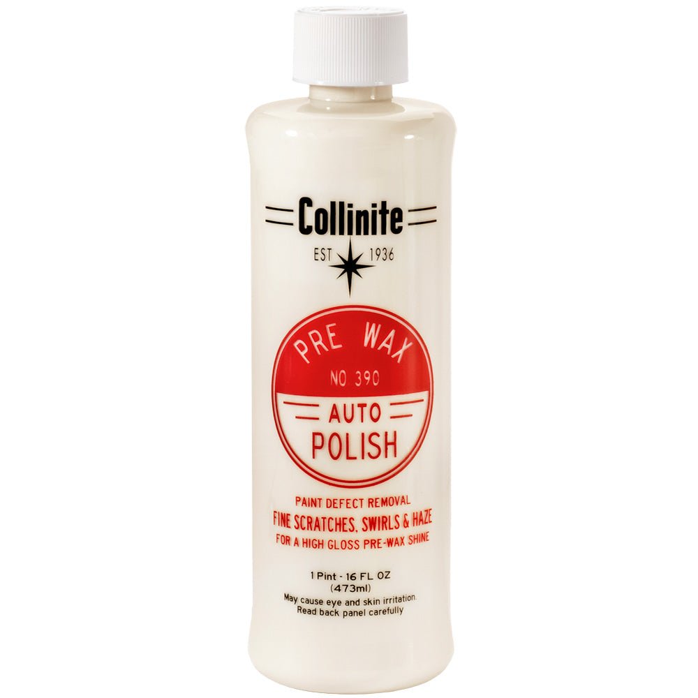 Collinite 390 Pre-Wax Auto Polish - 16oz - Life Raft Professionals