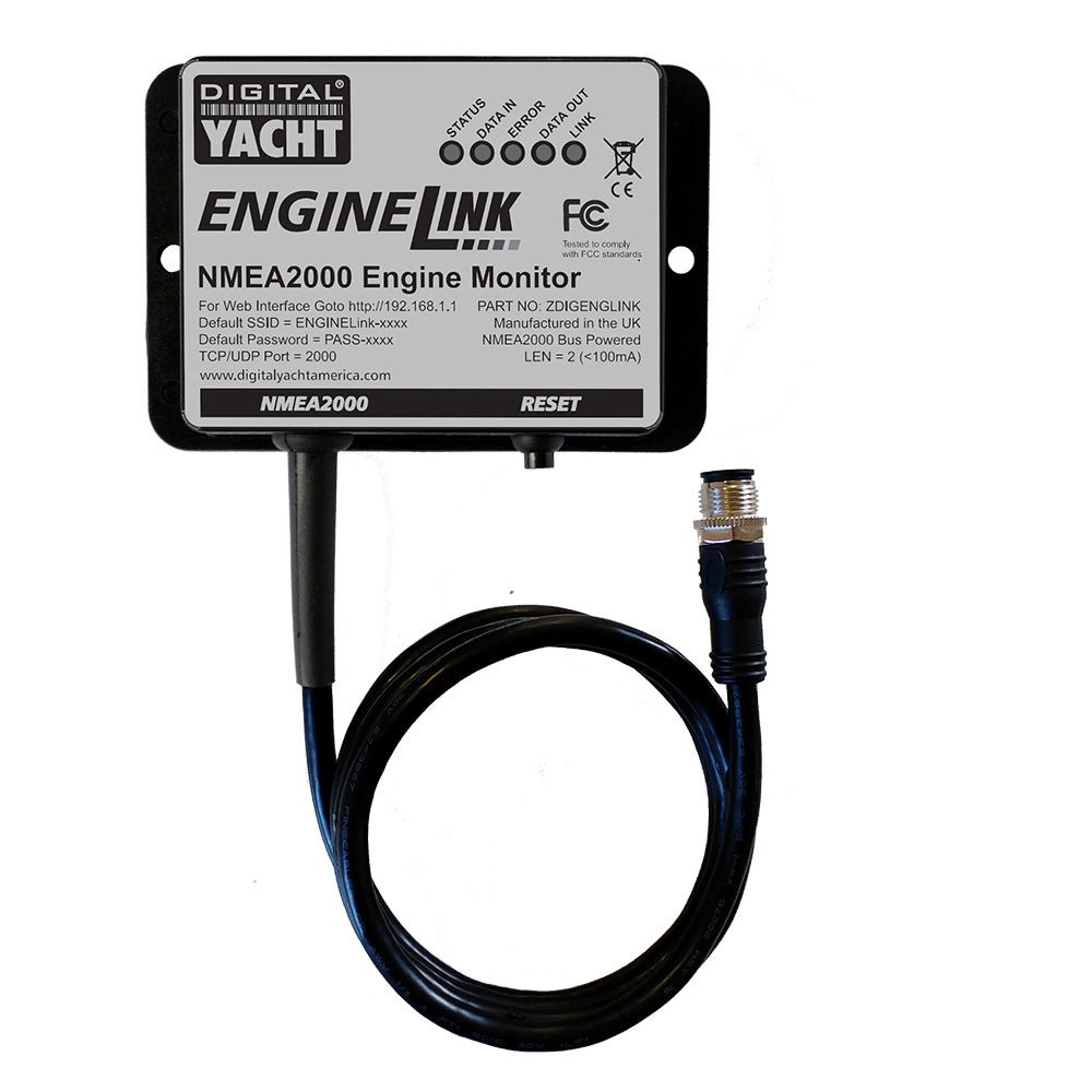 Digital Yacht Engine Link NMEA 2000 Engine Monitor - Life Raft Professionals