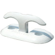 Dock Edge Flip Up Dock Cleat 6" White - Life Raft Professionals