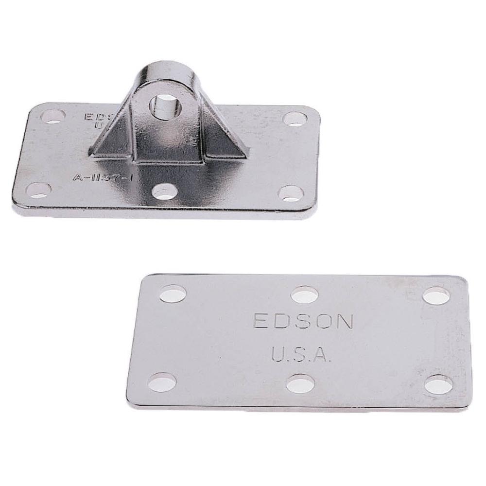 Edson Pivot Bracket w/Backing Plate [992-35] - Life Raft Professionals