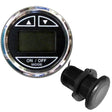 Faria Chesapeake Black 2" Depth Sounder w/Thru-Hull Transducer [13795] - Life Raft Professionals