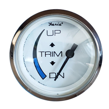 Faria Chesapeake White SS 2" Trim Gauge f/Honda Engines [13889] - Life Raft Professionals