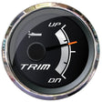 Faria Platinum 2" Trim Gauge f/Mercury, Mariner, Mercruiser, Volvo DP, Yamaha 2001 Newer [22019] - Life Raft Professionals