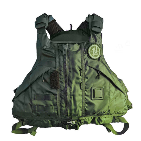 First Watch AV-1000 Kayak Style Duty PFD - Green - XL/XXL - Life Raft Professionals