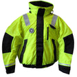 First Watch Hi-Vis Flotation Bomber Jacket - Hi-Vis Yellow/Black - Large [AB-1100-HV-L] - Life Raft Professionals