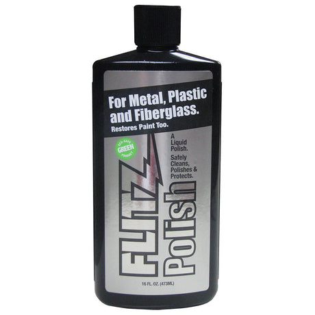 Flitz Polish - Liquid - 16 oz. Bottle - Life Raft Professionals