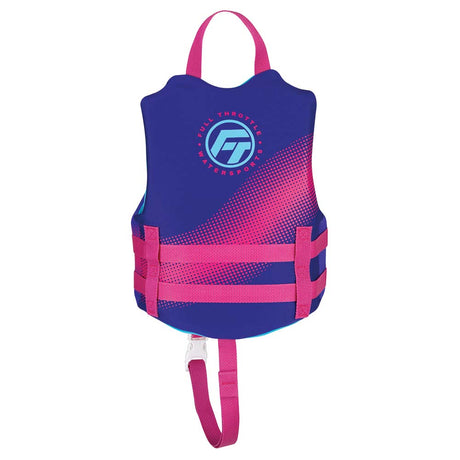 Full Throttle Child Rapid-Dry Life Jacket -Purple [142100-600-001-22] - Life Raft Professionals