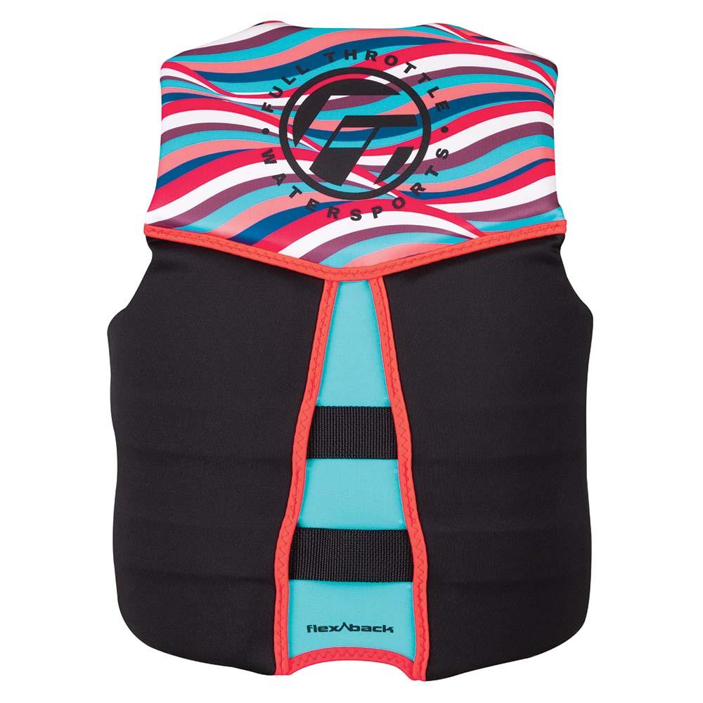 Full Throttle Womens Rapid-Dry Flex-Back Life Jacket - Womens S - Pink/Black [142500-105-820-22] - Life Raft Professionals