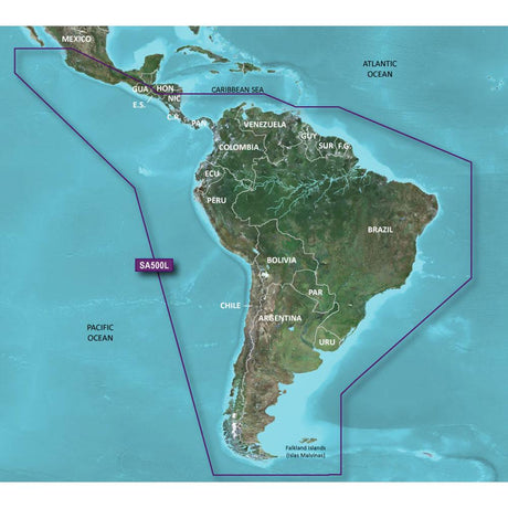 Garmin BlueChart g2 HD - HXSA600X - South America - microSD/SD [010-C1067-20] - Life Raft Professionals