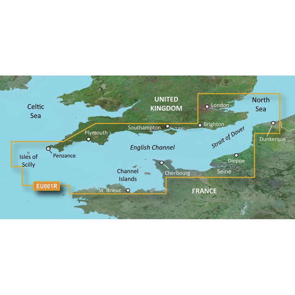 Garmin BlueChart g3 HD - HXEU001R - English Channel - microSD/SD [010-C0760-20] - Life Raft Professionals