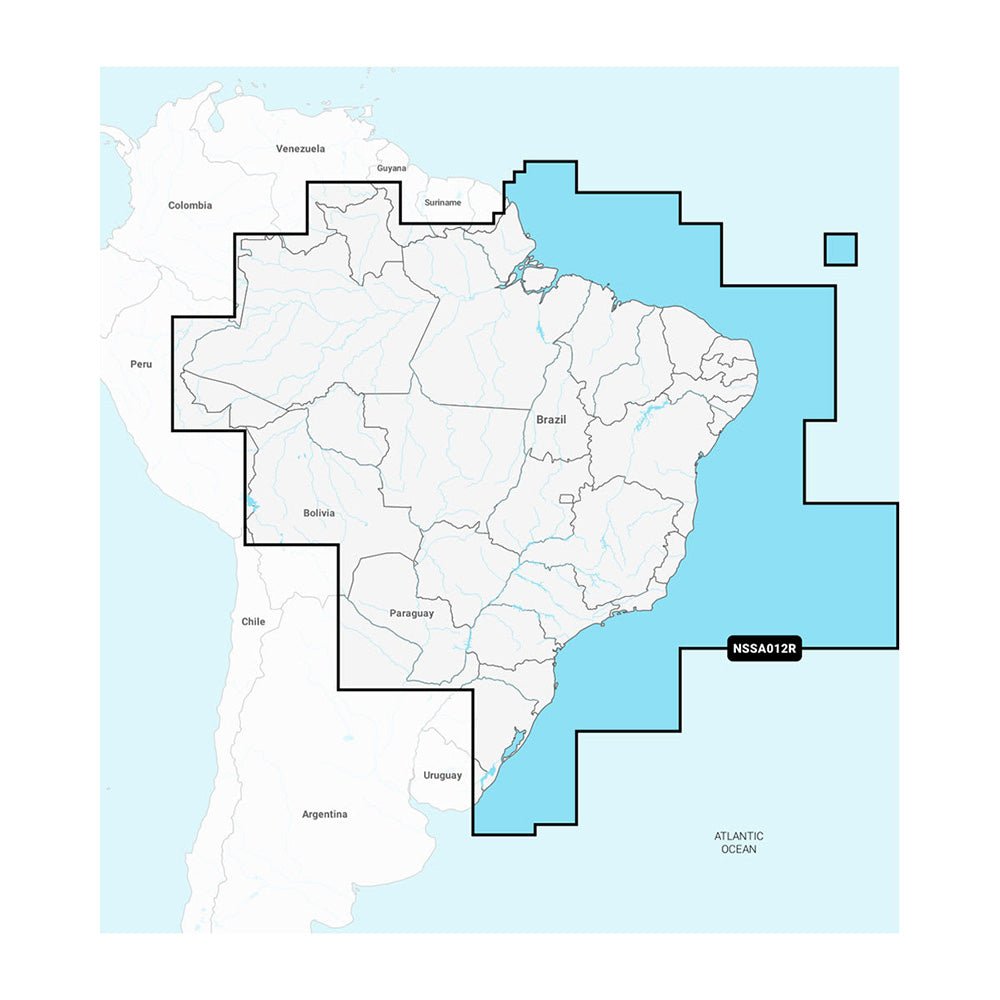 Garmin Navionics+ NSSA012R Brazil - Life Raft Professionals