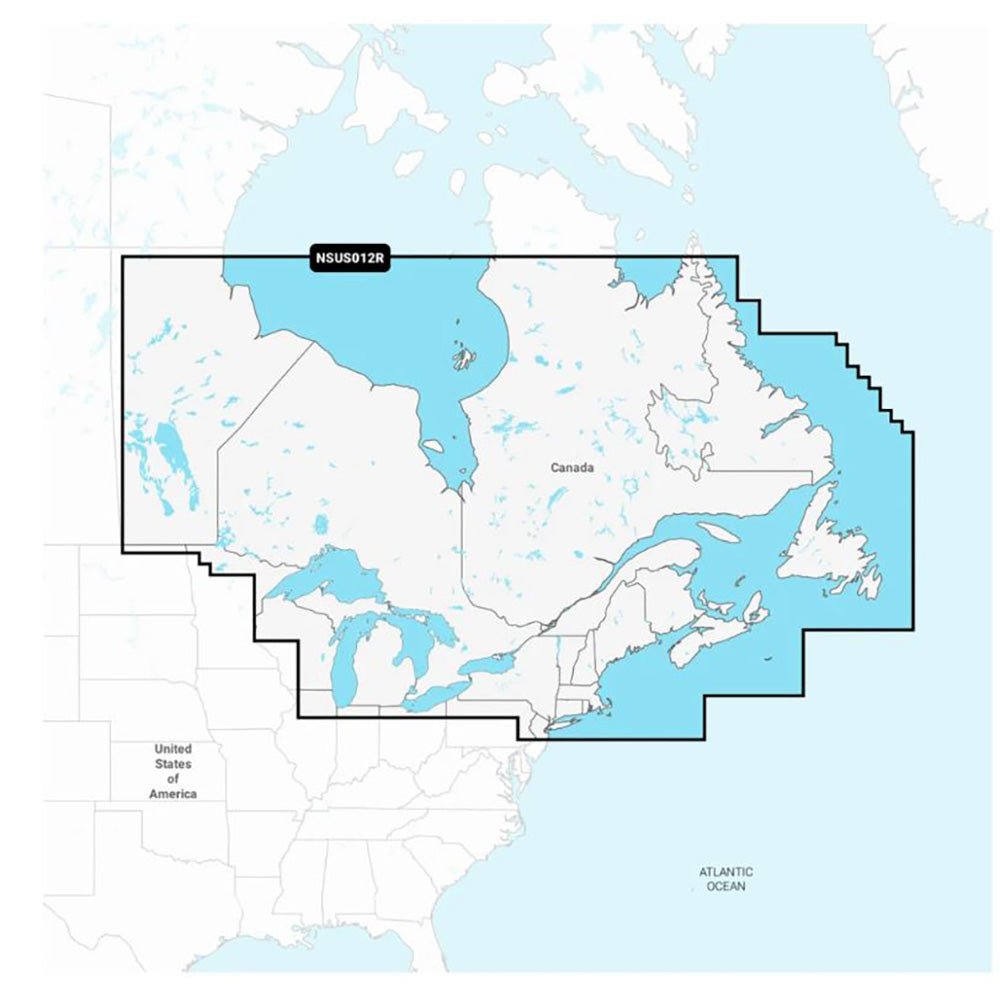 Garmin Navionics+ NSUS012R Canada, East Great Lakes - Life Raft Professionals