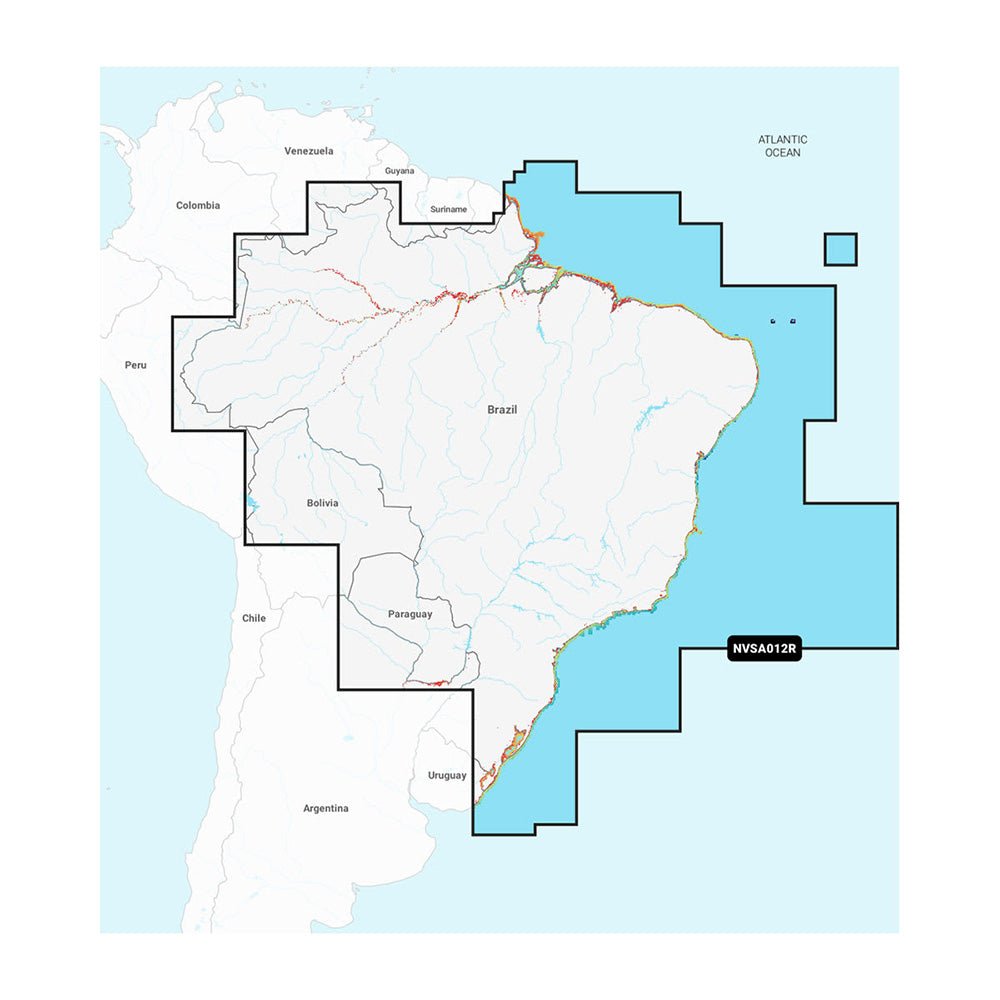 Garmin Navionics Vision+ NVSA012R Brazil - Life Raft Professionals