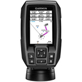 Garmin STRIKER 4 Fishfinder Worldwide Version w/77/200kHz - 4-Pin Transducer w/Transom & Trolling Motor Mounts [010-01550-01] - Life Raft Professionals