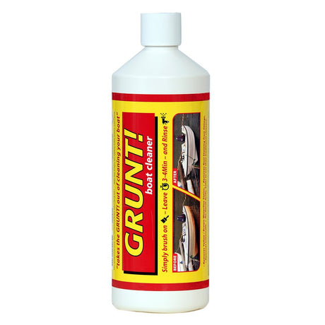 GRUNT! 32oz Boat Cleaner - Removes Waterline Rust Stains - Life Raft Professionals