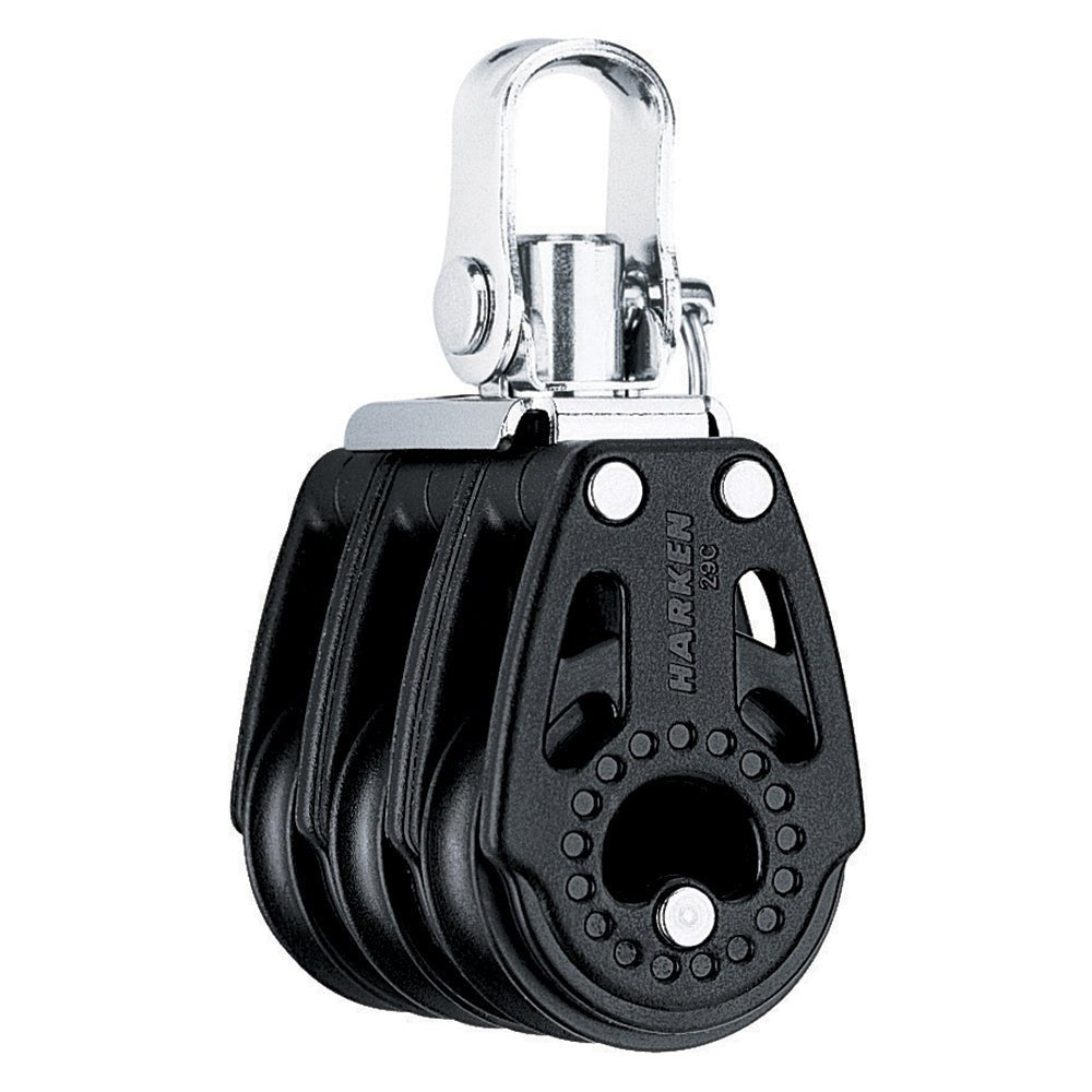 Harken 29mm Triple Carbo Air Block w/Swivel - Life Raft Professionals