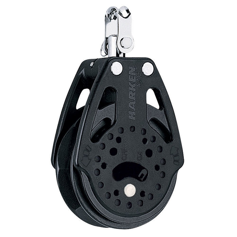 Harken 57mm Carbo Single Ratchet Block w/Swivel - Life Raft Professionals