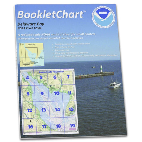 Historical NOAA BookletChart 12304: Delaware Bay - Life Raft Professionals