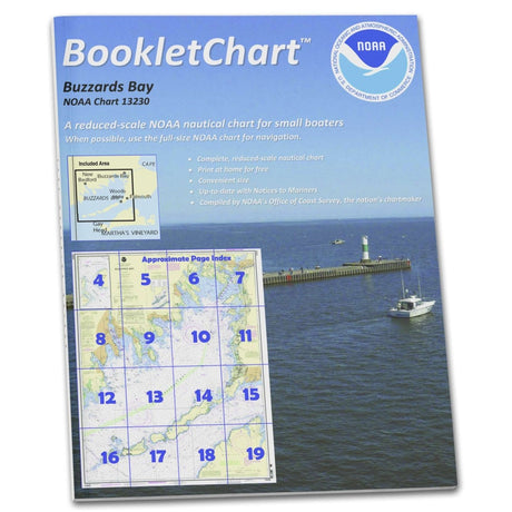 Historical NOAA BookletChart 13230: Buzzards Bay; Quicks Hole - Life Raft Professionals