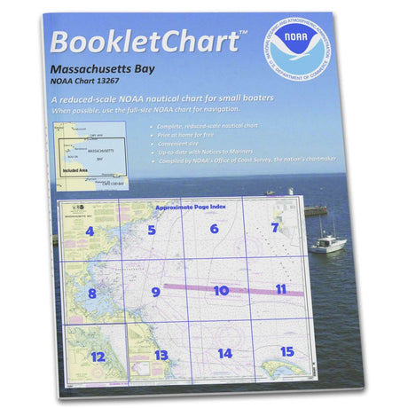 Historical NOAA BookletChart 13267: Massachusetts Bay; North River - Life Raft Professionals