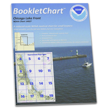 Historical NOAA BookletChart 14927: Chicago Lake Front; Gary Harbor - Life Raft Professionals