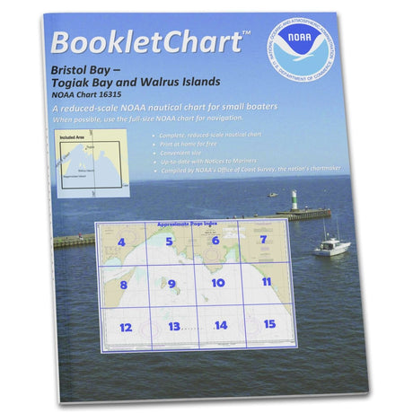 Historical NOAA BookletChart 16315: Bristol Bay-Togiak Bay and Walrus Islands - Life Raft Professionals