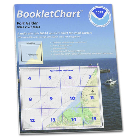 Historical NOAA BookletChart 16343: Port Heiden - Life Raft Professionals