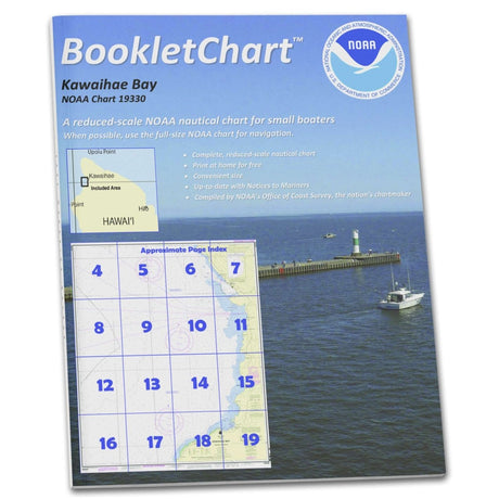 Historical NOAA BookletChart 19330: Kawaihae Bay-Island of Hawaii - Life Raft Professionals