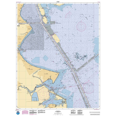 Historical NOAA Chart 11327: Upper Galveston Bay-Houston Ship Channel-Dollar Pt. to Atkinson - Life Raft Professionals