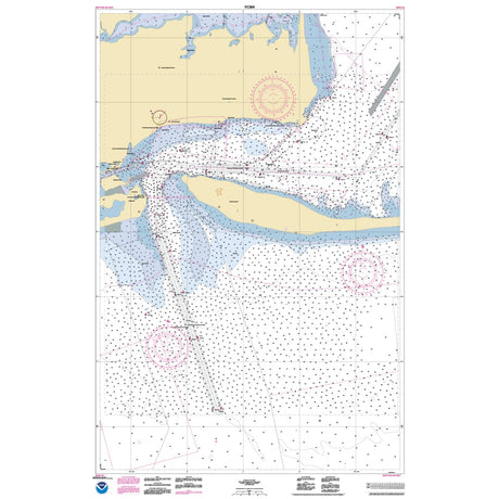 Historical NOAA Chart 11384: Pensacola Bay Entrance - Life Raft Professionals