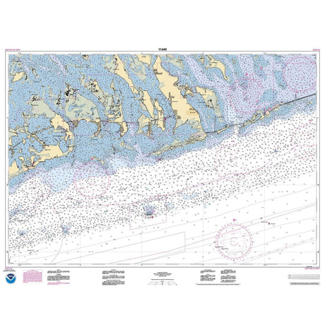 Historical NOAA Chart 11445: Intracoastal Waterway Bahia Honda Key to Sugarloaf Key - Life Raft Professionals