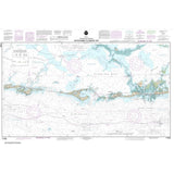 Historical NOAA Chart 11449: Intracoastal Waterway Matecumbe to Grassy Key - Life Raft Professionals