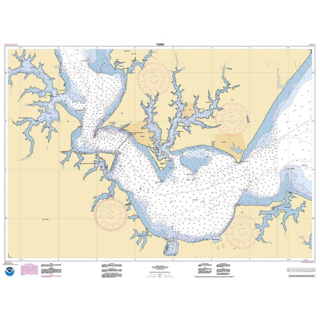 Historical NOAA Chart 12284: Patuxent River Solomons lsland and Vicinity - Life Raft Professionals