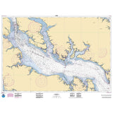 Historical NOAA Chart 12286: Potomac River Piney Point to Lower Cedar Point - Life Raft Professionals